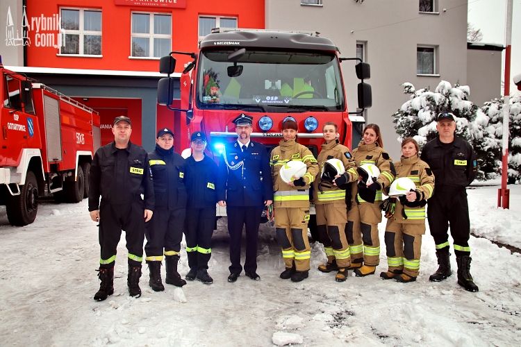 Strażaczki w akcji. OSP Gotartowice ma pierwszy żeński zastęp w Rybniku (wideo), Ludmiła Kamer