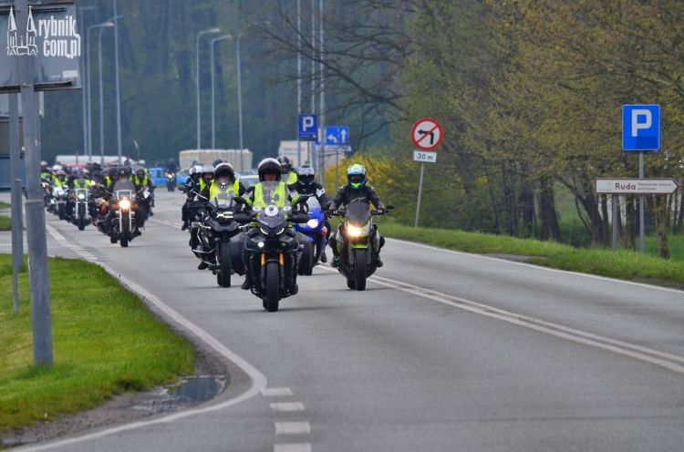 Co za parada! Dziesiątki motocyklistów przejechało przez Rybnik (zdjęcia), Bartłomiej Furmanowicz