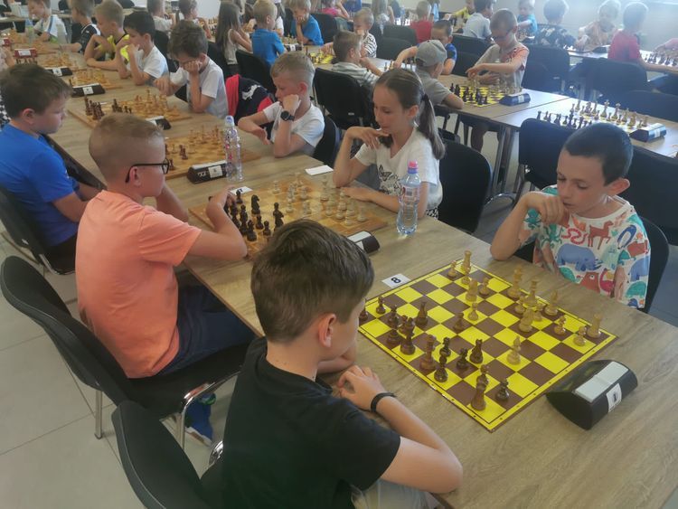 Młodzi szachiści zagrali na Ignacym, MKSz Rybnik