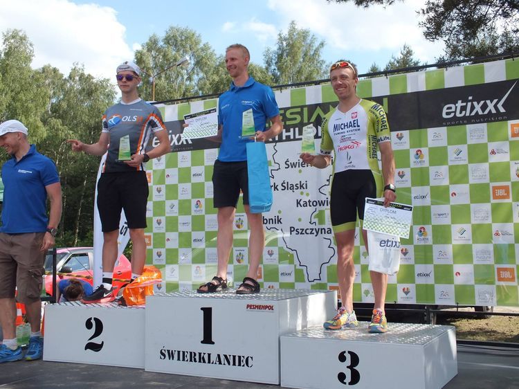 Triathlon 1/4 Ironman: podium Adama Kuśki, Materiały prasowe