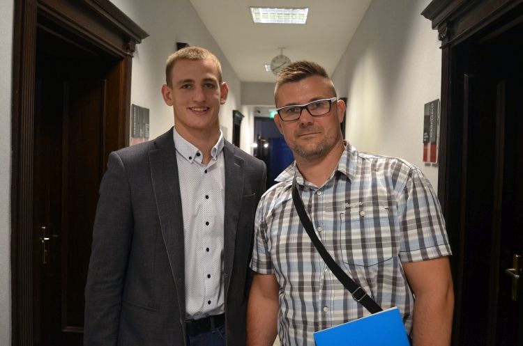 Trener Kejza po spotkaniu z wiceprezydentem Masłowskim: „dostaliśmy zielone światło”, bf