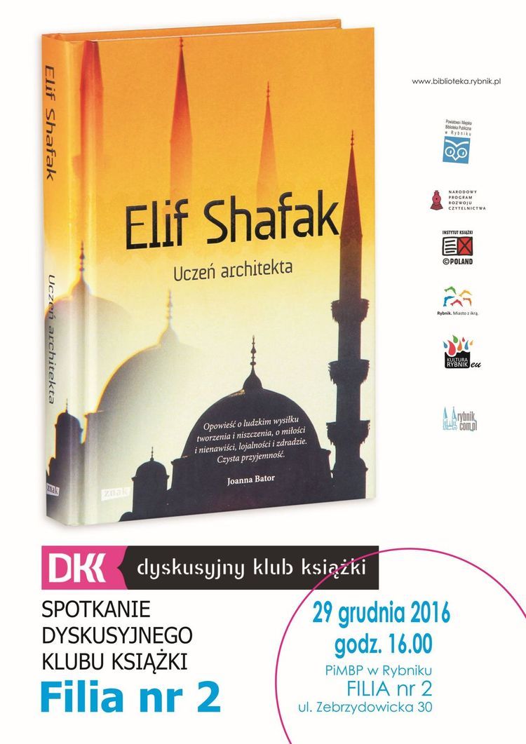 DKK: „Uczeń architekta” Elif Şafak, 