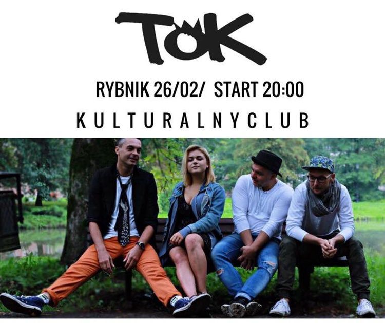 Kulturalny Club: koncert zespołu ToK, Materiały prasowe