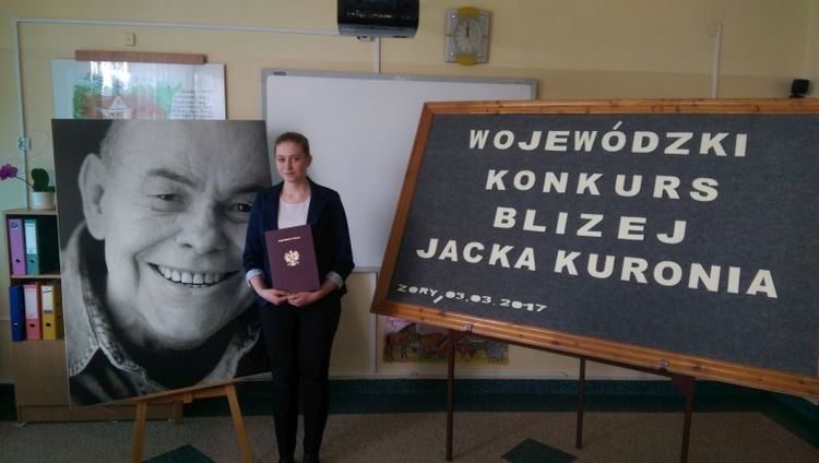 Rybniczanka laureatką wojewódzkiego konkursu o Jacku Kuroniu, Gimnazjum nr 7 w Rybniku