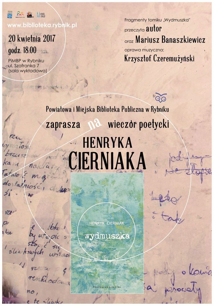 Biblioteka: wieczór poetycki Henryka Cierniaka, 