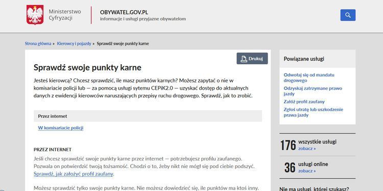 Punkty karne on-line. Policjanci ostrzegają przed fałszywymi stronami, KMP Rybnik