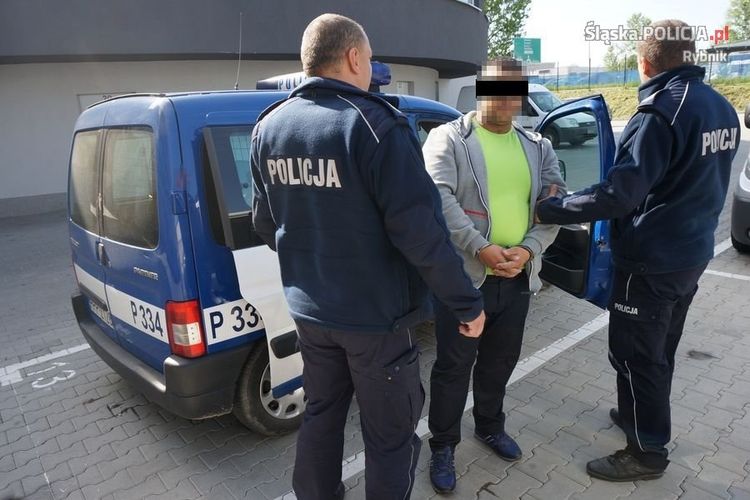Poszukiwany przez niemiecką policję 31-latek wpadł w Rybniku, Policja