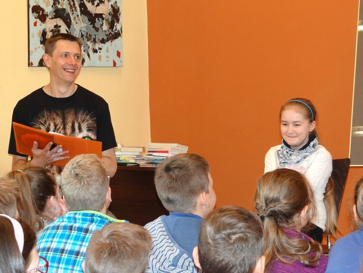 Dzieci z ZS-P nr 11 poznały autorów książek dla najmłodszych, ZS-P nr 11 w Rybniku
