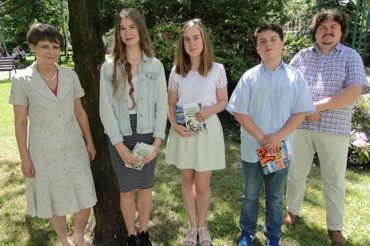 Młodzież ZS1 sprawdziła swoją wiedzę na temat szkoły, ZS nr 1 w Rybniku