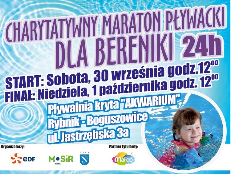24-godzinny maraton pływacki dla Bereniki, 
