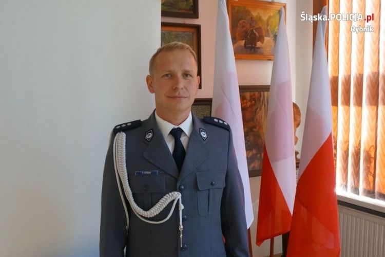 Komisarz Tomasz Hynek nowym szefem policji w Boguszowicach, KMP Rybnik