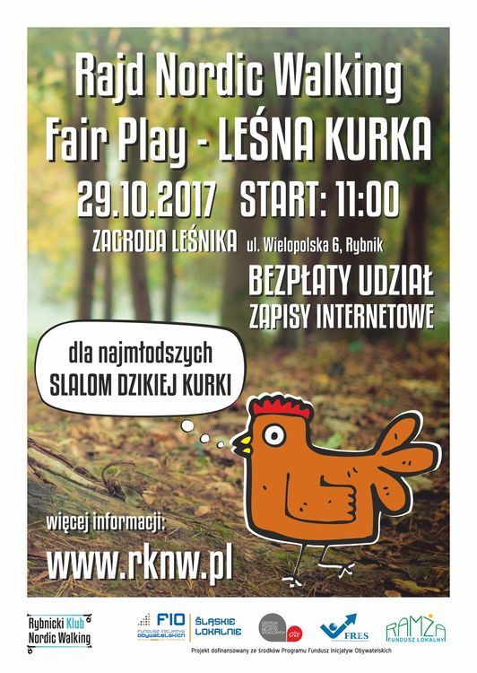 Leśna Kurka, czyli Nordic Walking dla każdego!, 