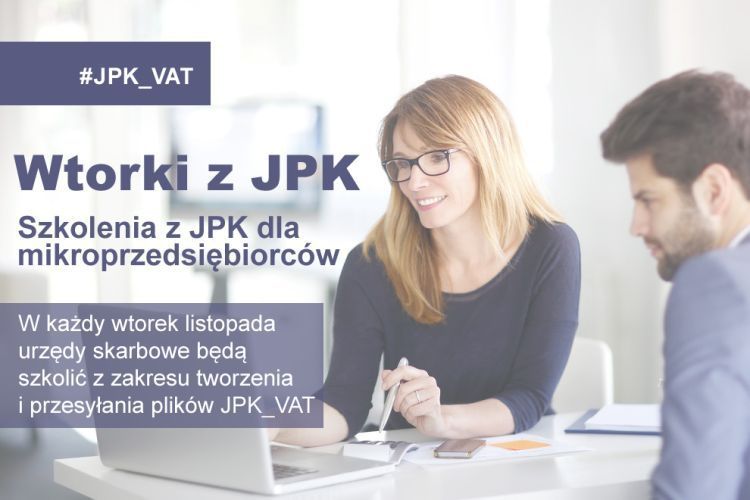 Urząd skarbowy kontynuuje szkolenia o JPK_VAT, 