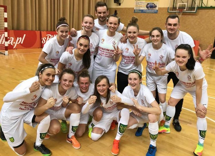 Futsal kobiet: TS ROW Rybnik mistrzem Polski!, materiały prasowe