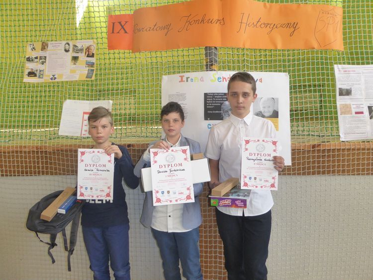 Uczniowie z powiatu wykazali się wiedzą o historii Polski, Materiały prasowe