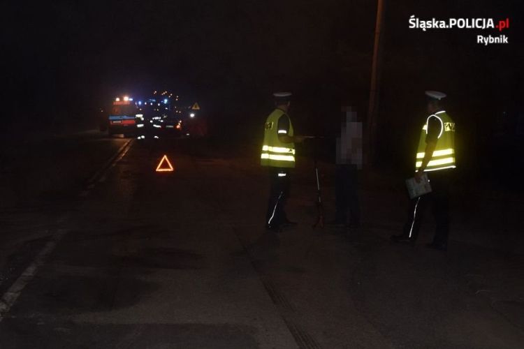 Tragedia w Bełku: śmiertelne potrącenie kobiety na drodze, KMP Rybnik