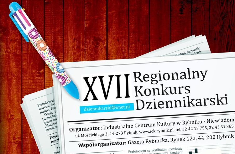 Industrialne Centrum Kultury ogłosiło konkurs dla młodych dziennikarzy, ICK w Rybniku-Niewiadomiu