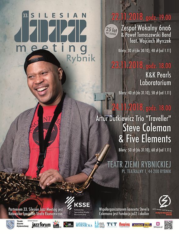 33. Silesian Jazz Meeting - Rybnik 2018 (program), 