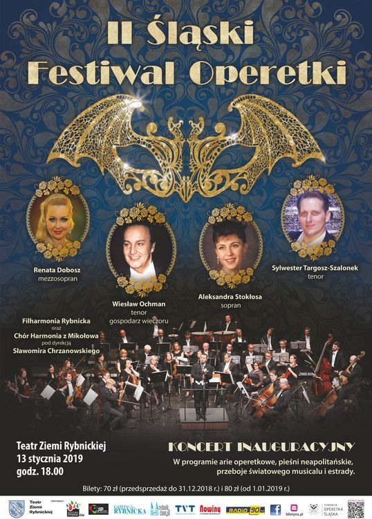II Śląski Festiwal Operetki - koncert inauguracyjny w Rybniku, 