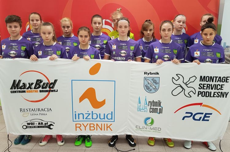 Futsal: juniorki TS ROW Rybnik szóste w MP U-16, Materiały prasowe