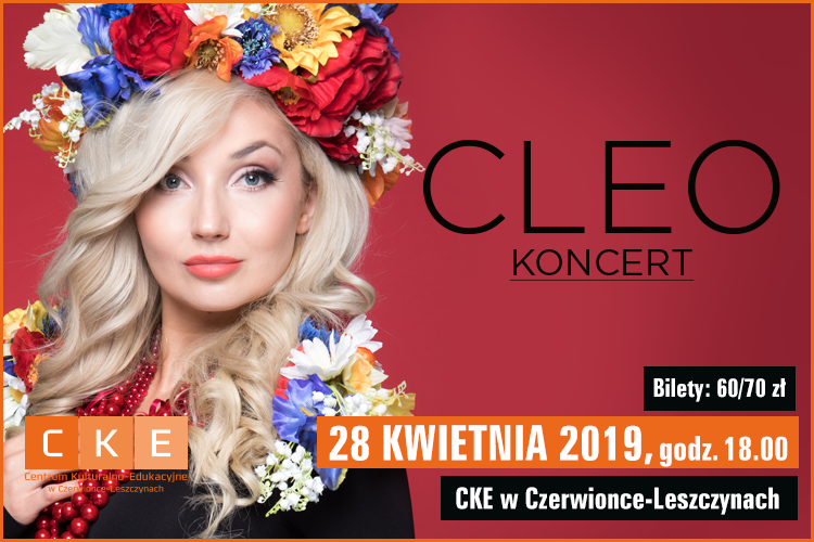 Koncert Cleo w CKE w Czerwionce-Leszczynach, 
