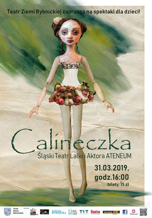 Spektakl dla dzieci: „Calineczka” w Teatrze Ziemi Rybnickiej, 