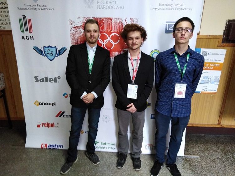 Uczniowie ZST w Rybniku zostali finalistami ogólnopolskiej olimpiady, 