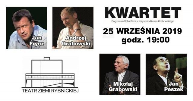 „Kwartet” - kultowy spektakl Bogusława Schaeffera w Teatrze Ziemi Rybnickiej, Materiały prasowe