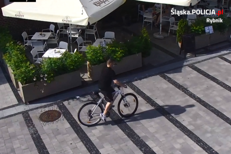 Ukradł rower w pobliżu Bazyliki. Poznajecie go?, KMP Rybnik