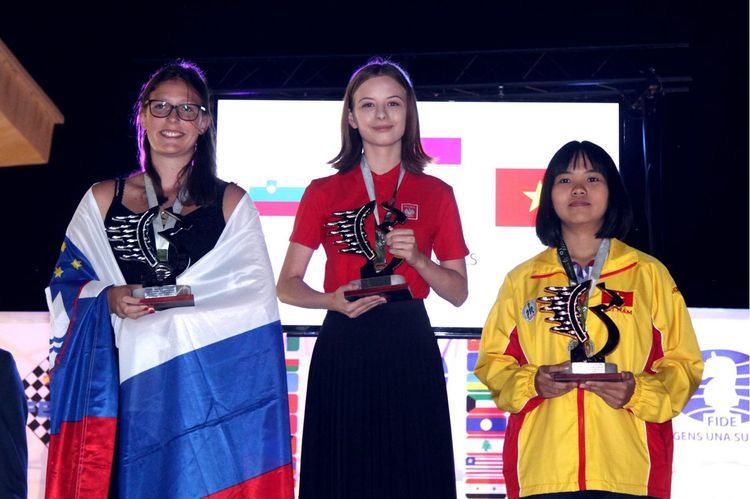 MKSz Rybnik: Honorata Kucharska mistrzynią świata juniorek w szachach szybkich, Materiały prasowe