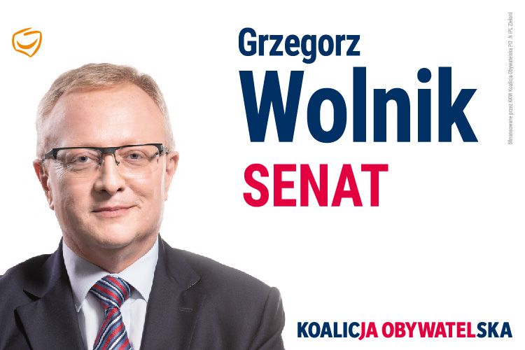 Grzegorz Wolnik. Kandydat do Senatu, 
