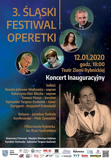 III Śląski Festiwal Operetki - koncert inauguracyjny w Teatrze Ziemi Rybnickiej, 