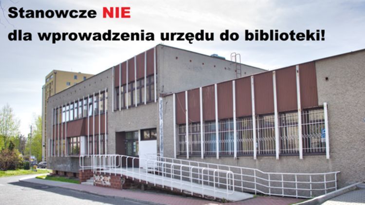 Nie chcą urzędu w bibliotece. Jest petycja, naszademokracja.pl