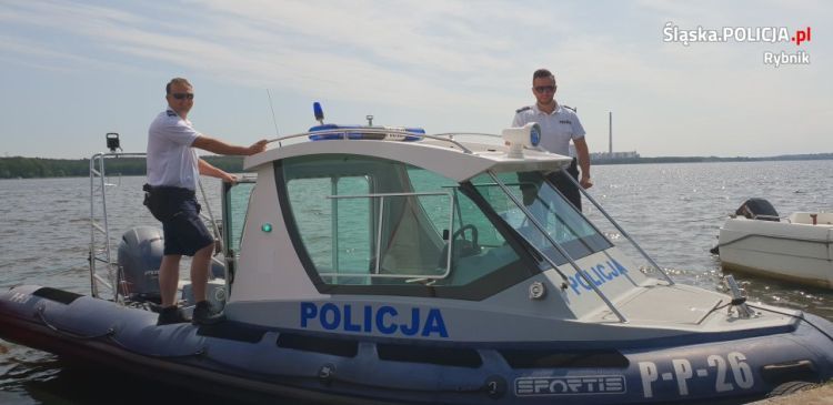 Policyjni motorowodniacy rozpoczęli sezon, KMP Rybnik