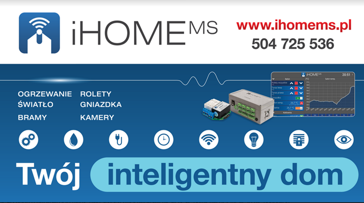 iHomeMS - system automatyki domowej, Materiał Partnera