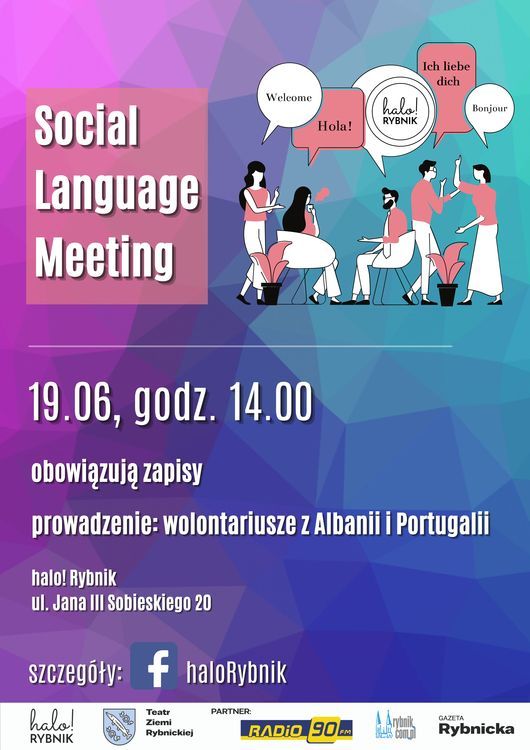 Social Language Meeting w Halo! Rybnik, 