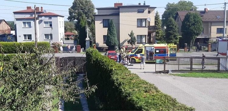 Poważny wypadek w Żorach. Po mieszkańca Czerwionki-Leszczyn przyleciał LPR, Czytelniczka