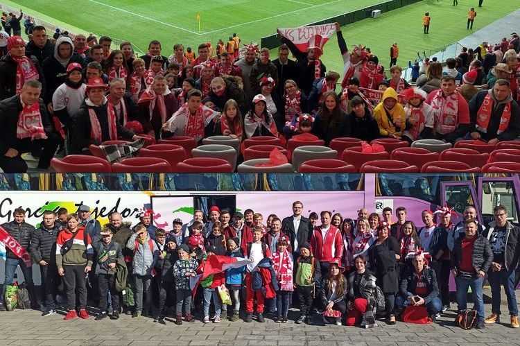 Niesamowite przeżycia młodych piłkarzy z Bogunic. Kibicowali na Stadionie Narodowym, Materiały prasowe