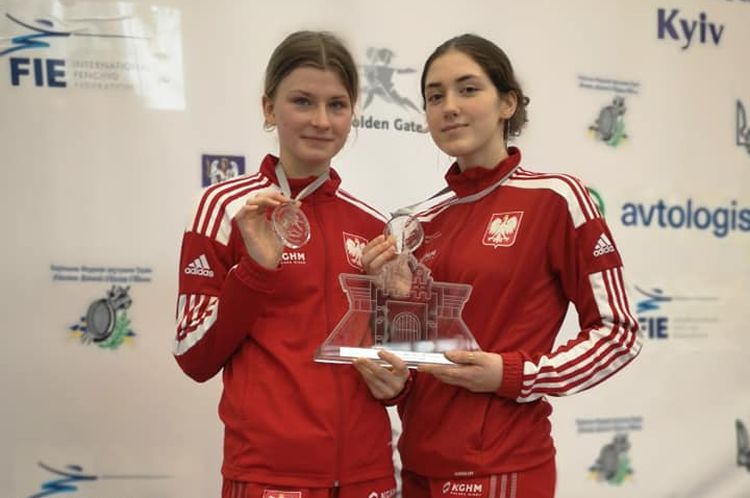 Puchar Świata w szpadzie: Alicja Klasik i Kinga Zgryźniak (RMKS Rybnik) na podium w Kijowie, Materiały prasowe