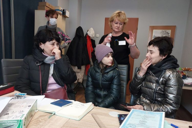 Łzy wzruszenia. Ukrainki są już bezpieczne w Rybniku. Jesteście niesamowici!, Rybnicka Rada Kobiet