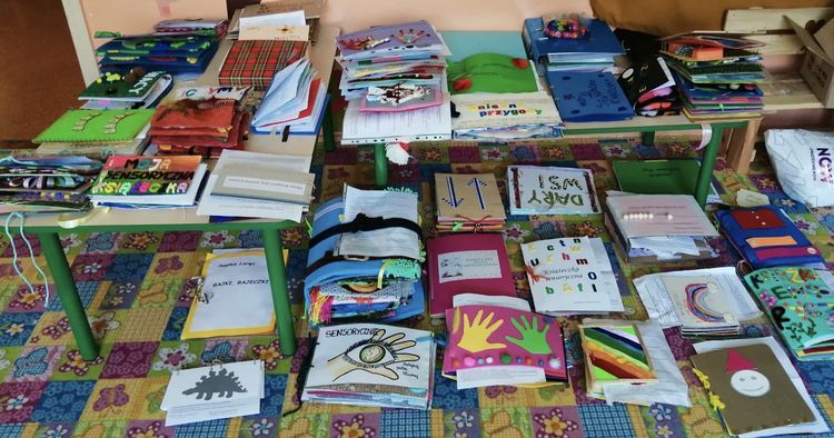 Konkurs Przedszkola nr 9 w Rybniku: „Moja sensoryczna książeczka”, Materiały prasowe