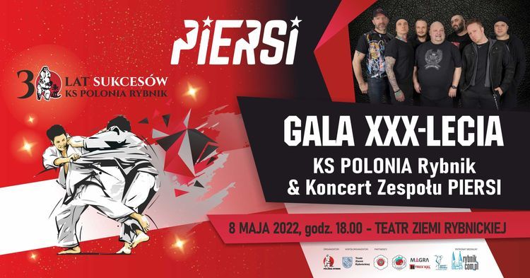Judo: Gala 30-lecia Polonii Rybnik i koncert zespołu Piersi, 