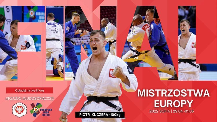 Piotr Kuczera wicemistrzem Europy w judo!, PZJudo