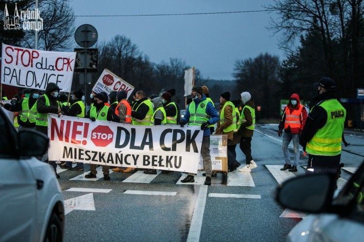 Protest przeciwko CPK. Mieszkańcy Czerwionki-Leszczyn znów wyjdą na wiślankę, Archiwum