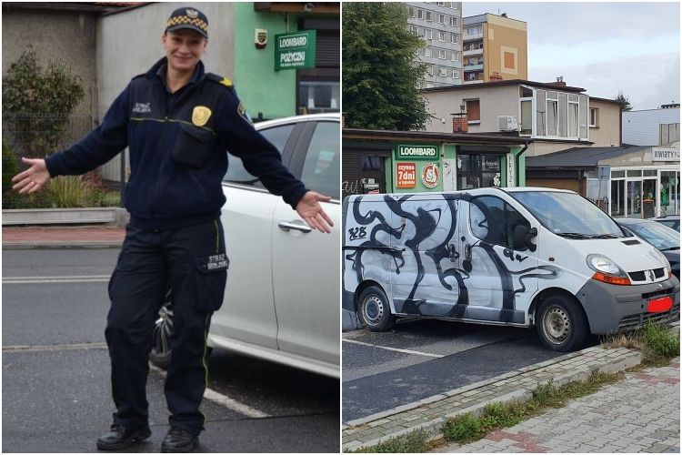 Usuwają „samochody-doniczki” z osiedlowych parkingów, a Nowiny odzyskują miejsca postojowe, Facebook/Radosław Knesz