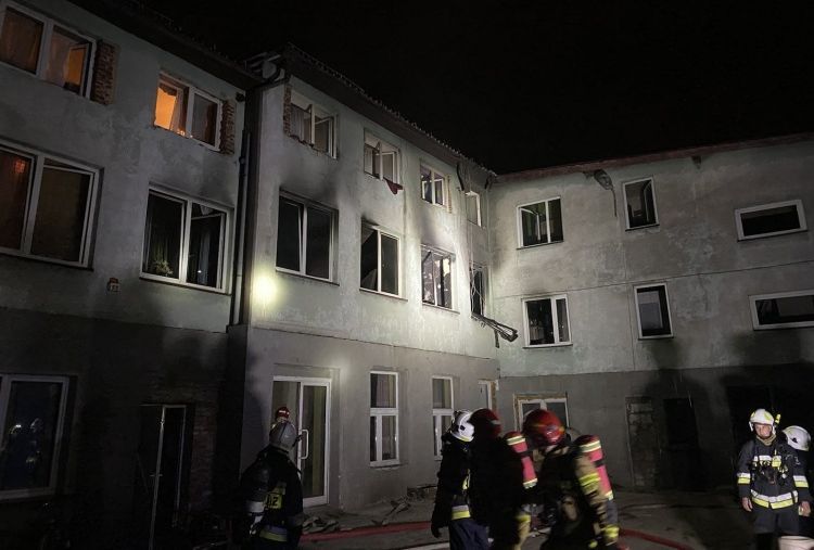Straż pożarna na Świerklańskiej w Jankowicach. Co się stało? (aktualizacja), PSP w Rybniku