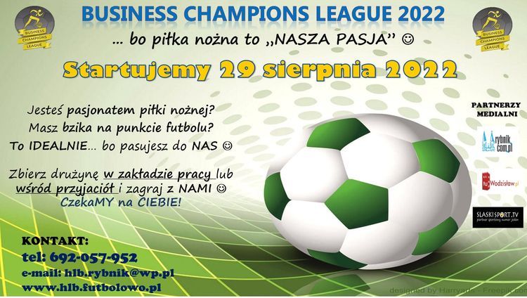Business Champions League 2022 - zgłoszenia, 
