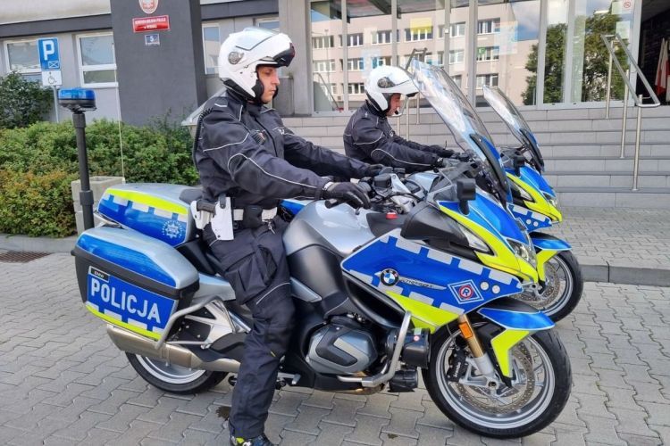 Rybnicka policja z nowymi motocyklami. „Wyciągają” 235 km/h, KMP Rybnik