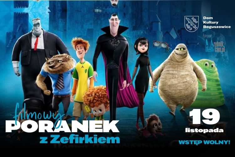 Kino Zefir: bezpłatne seanse w DK Boguszowice dla dzieci i dorosłych, 