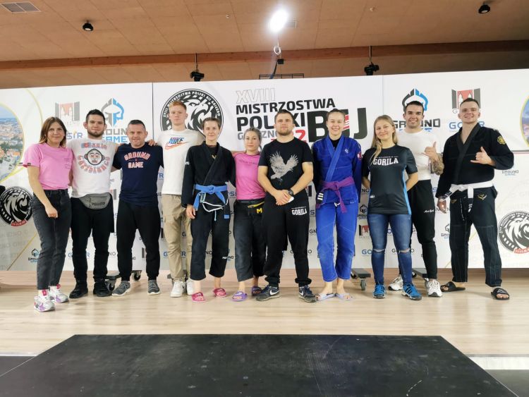 Academia Gorila Rybnik z medalami mistrzostw Polski w Brazylijskim Jiu Jitsu, Materiały prasowe